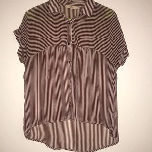 Red and white Elodie shirt from Nordstroms